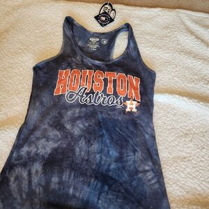 Houston Astros Tie-Dye Tank Top